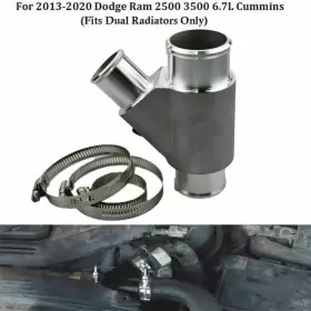 DRC-YP10003 PERLE Weldless Dual Radiator Coolant Pipe Dodge #2