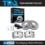 Trq Front Semi-metallic Brake Pads Rotors & Calipers Kit For Ford F150 Pickup. Fixed Price $344.95.