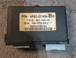 2003-08 Jaguar S Class 2005 Donor Parking Brake Control Module 4r83-2c496-bd. Fixed Price $134.99.
