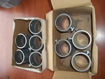 9 New Appleton 1-1/2" Electrical Conduit Concrete Tight Couplings Sntcc-150. Fixed Price $40.00.